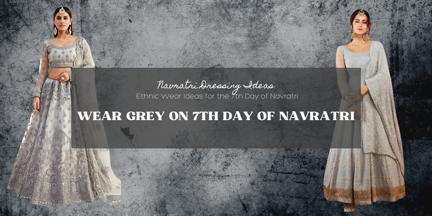 Shardiya Navratri 2023 Day 7: Slay In Grey Colour Outfits Just