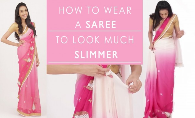 Infographics - How to Wear Indian Saree Perfectly