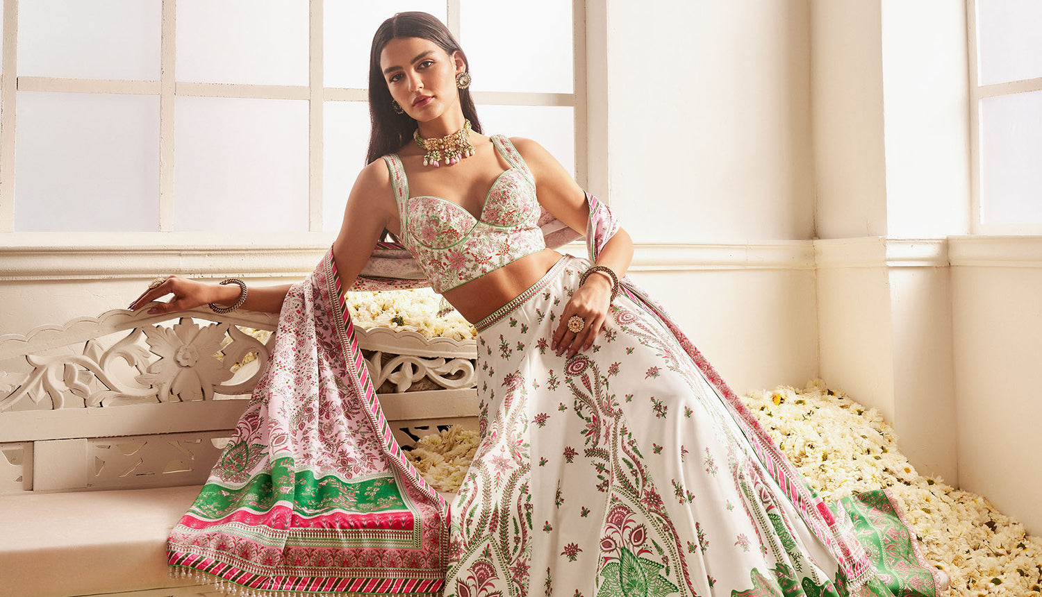 Multi ColouredDesigner lehenga choli for women party wear Bollywood lengha  sari,Indian wedding wear stitched lehenga with dupatta,dresses