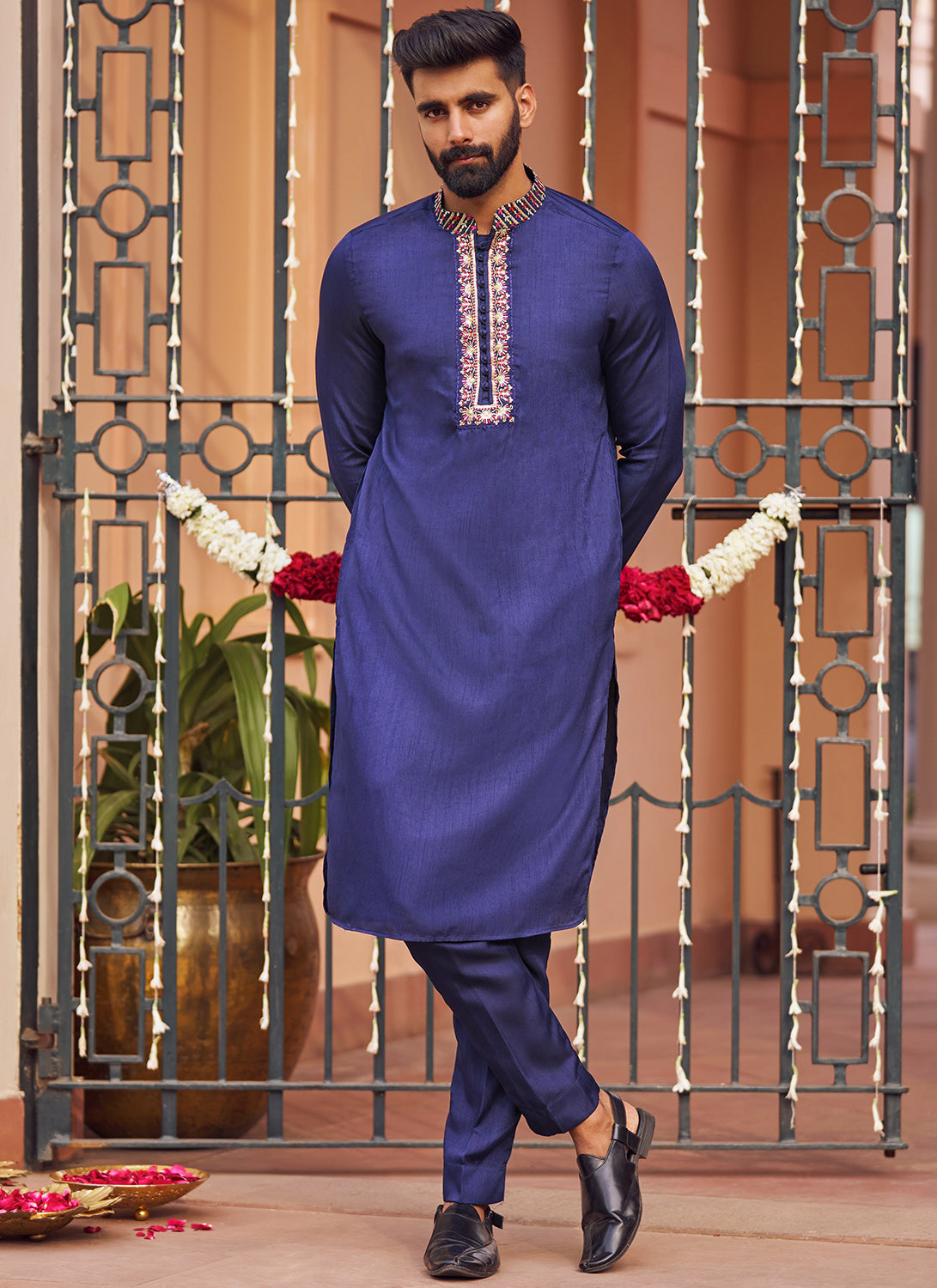 Mens Kurta Pajama Set Lashkaraa