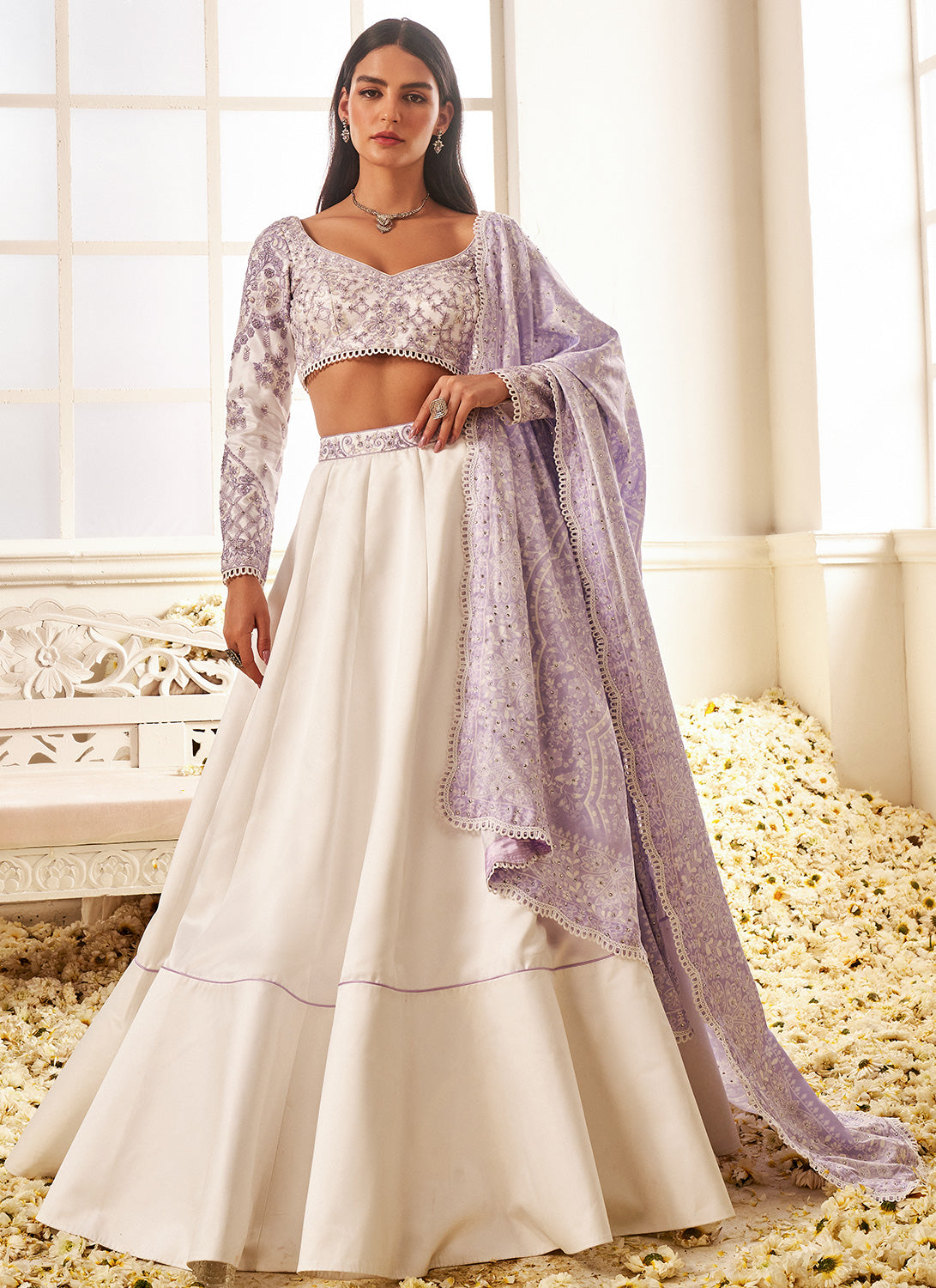 4 Dupptta Option White Lehenga Choli for Women Lenghas Sabyasachi Lengha  for Women Ready to Wear Indian Legnha for Women Sabyasachi Lengha - Etsy