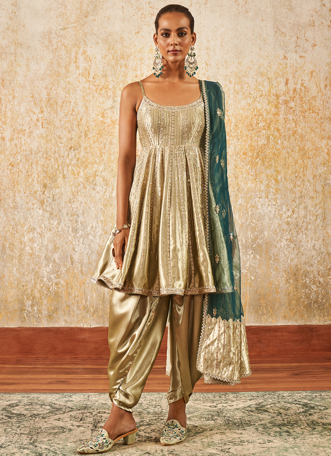 IYALAFAB® WOMEN'S Net Punjabi Suit Semi Stitched Salwar Suit (Patiyala Suit)  (New anarkali shuitSF201299 Blue Free Size) : Amazon.in: Fashion
