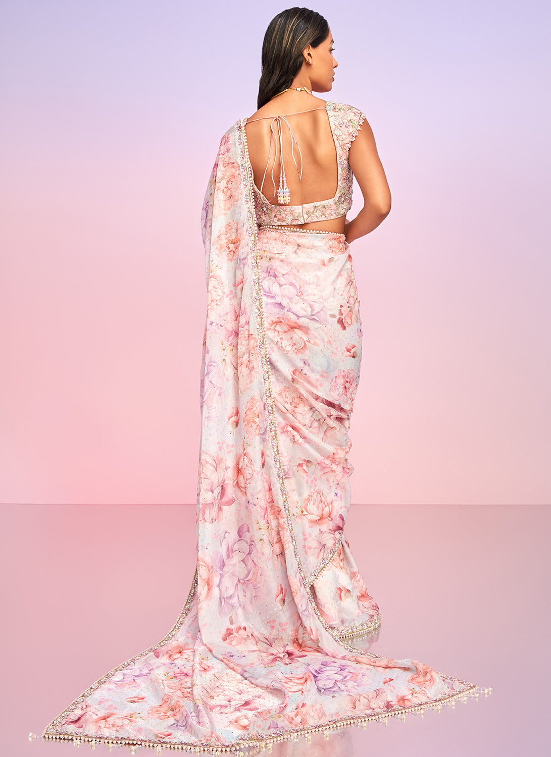 Floral Printed Sarees – KotaSilk