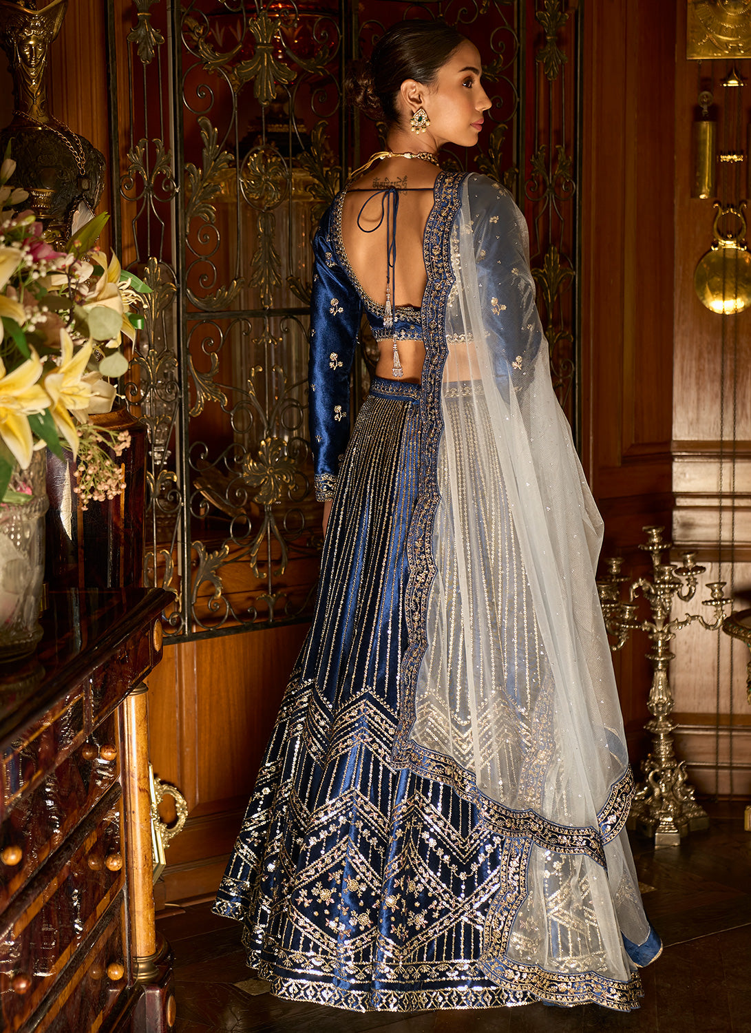 Buy Royal Blue Ravishing Designer Wedding Wear Lehenga Choli | Wedding  Lehenga Choli