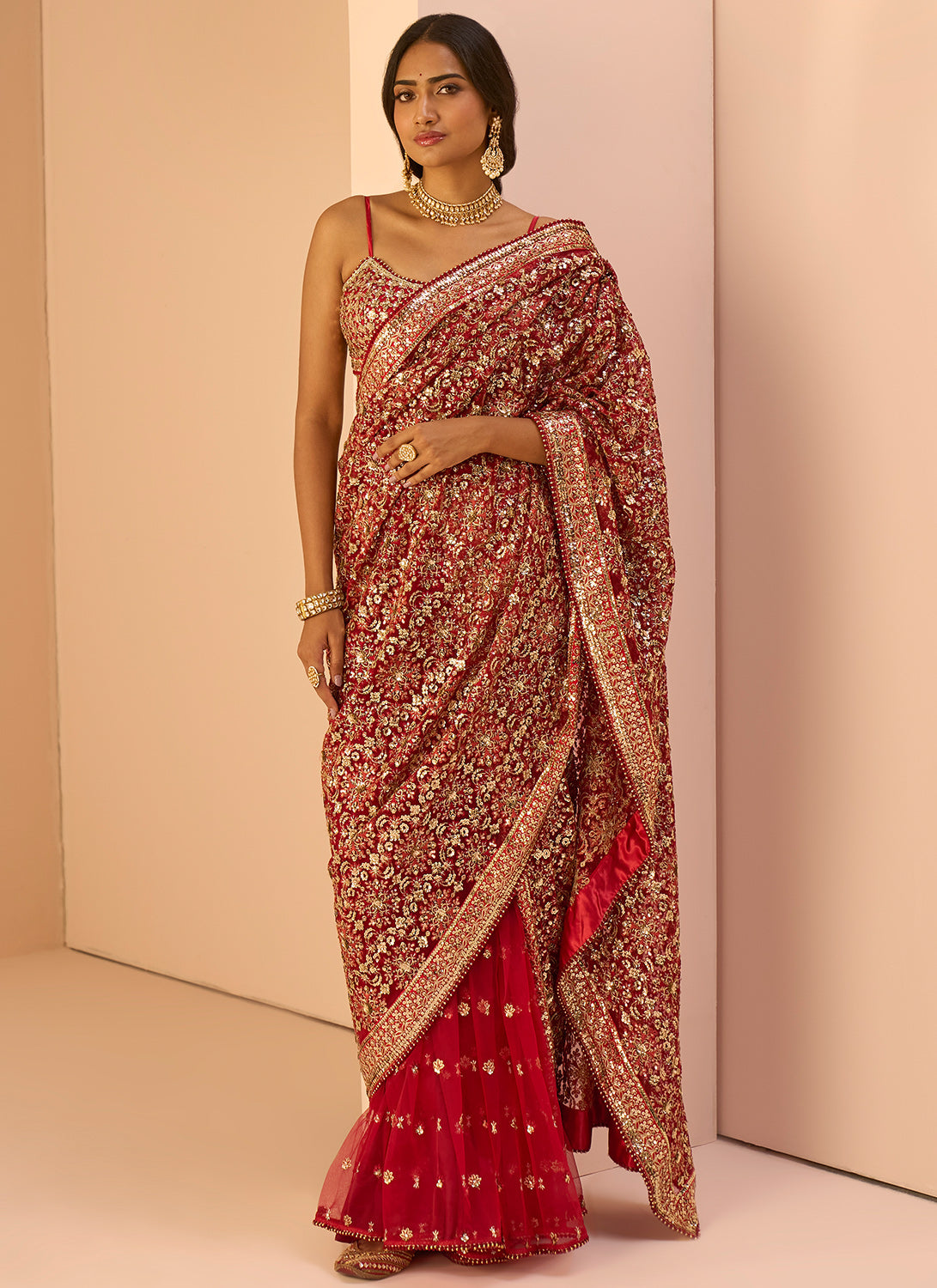 Why Lehenga Saree is the Perfect Outfit for this Wedding Season? A Gui –  Lashkaraa