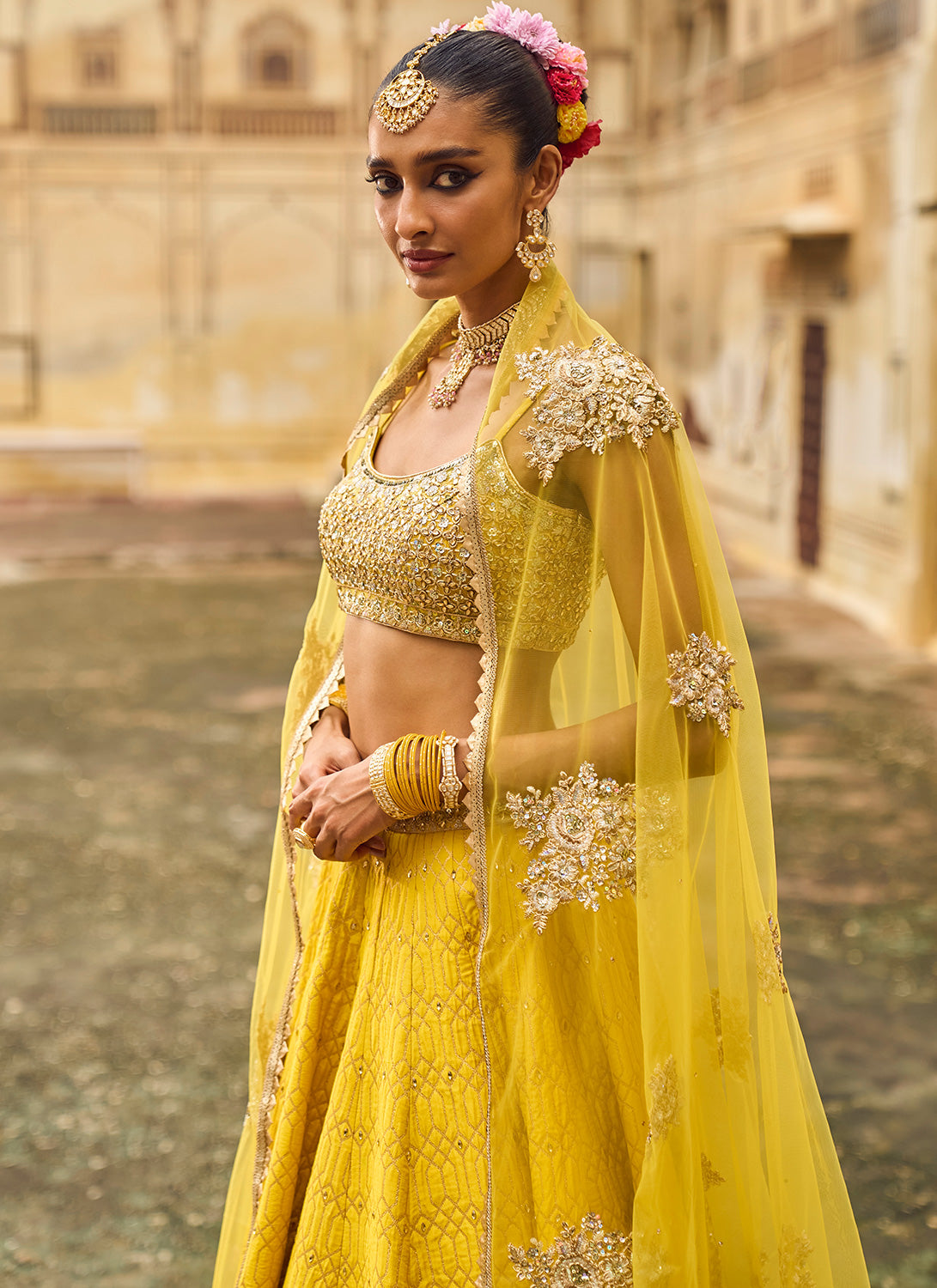 Kiara Advani White Yellow Lehenga for Women Ready to Wear Custom Size,  Embroidery Work, Indian Bridal & Bridesmaid Wedding Dress,usa UK Can - Etsy