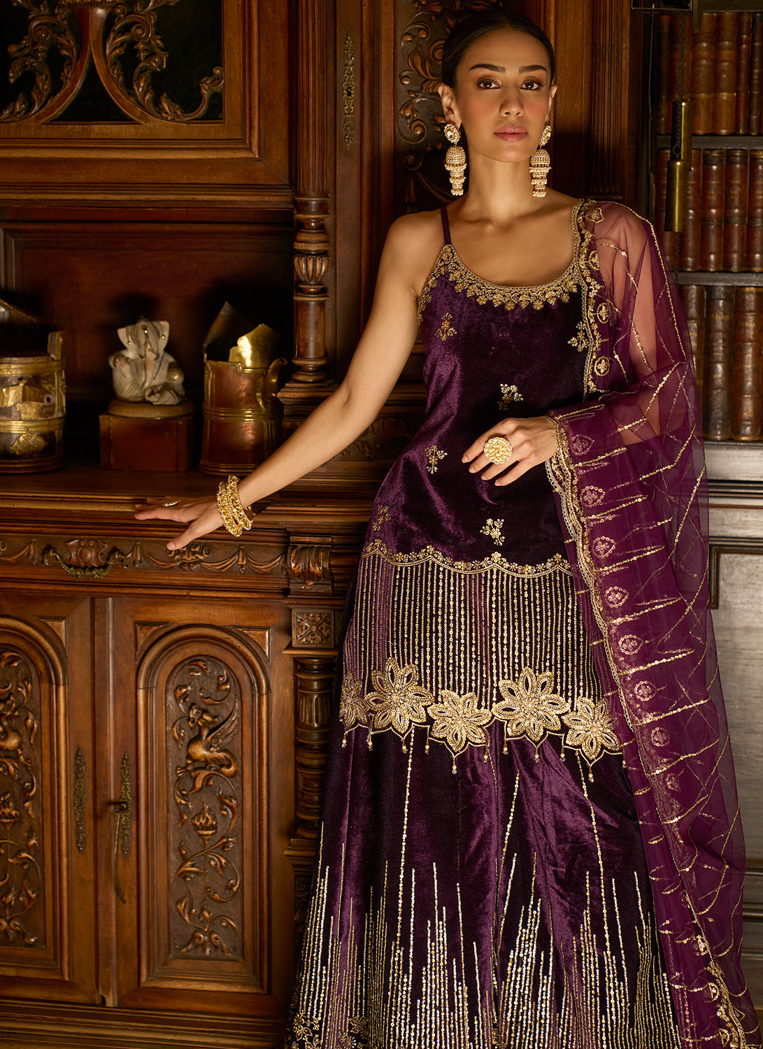 Velvet 2025 sharara dress