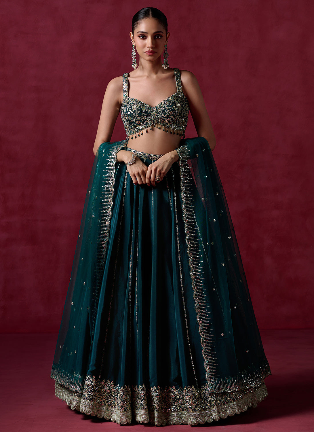 Party wear ladies lehenga best sale