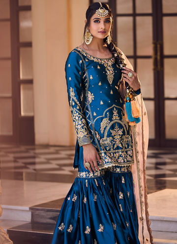 Gharara Suits | Designer Ethnic Wear | Lashkaraa